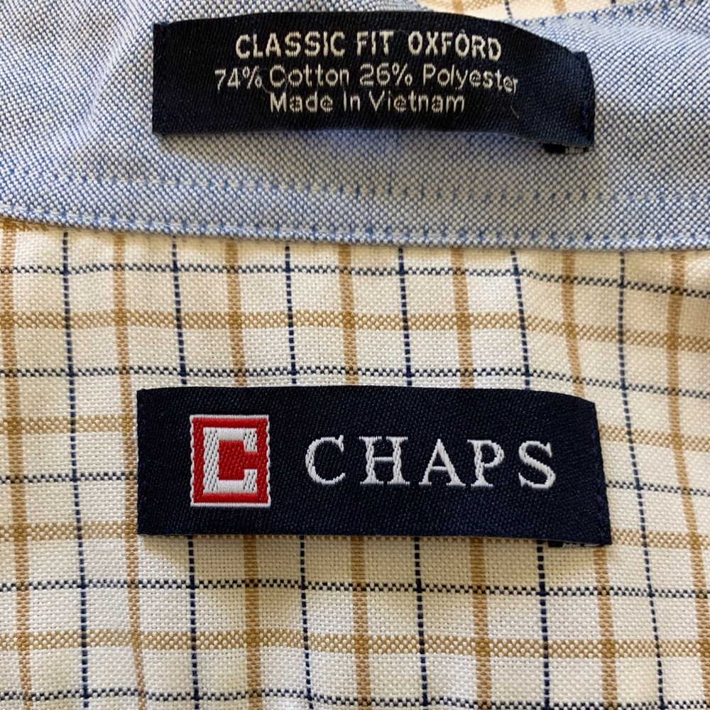 Polo Chaps, Long Sleeve Patterned Button Down - Picture 2 of 5